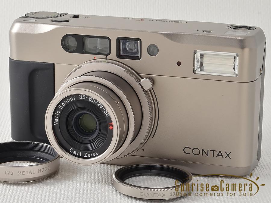 フィルムカメラ【希少】 Contax TVS 高級コンパクト ズーム フィルムカメラ