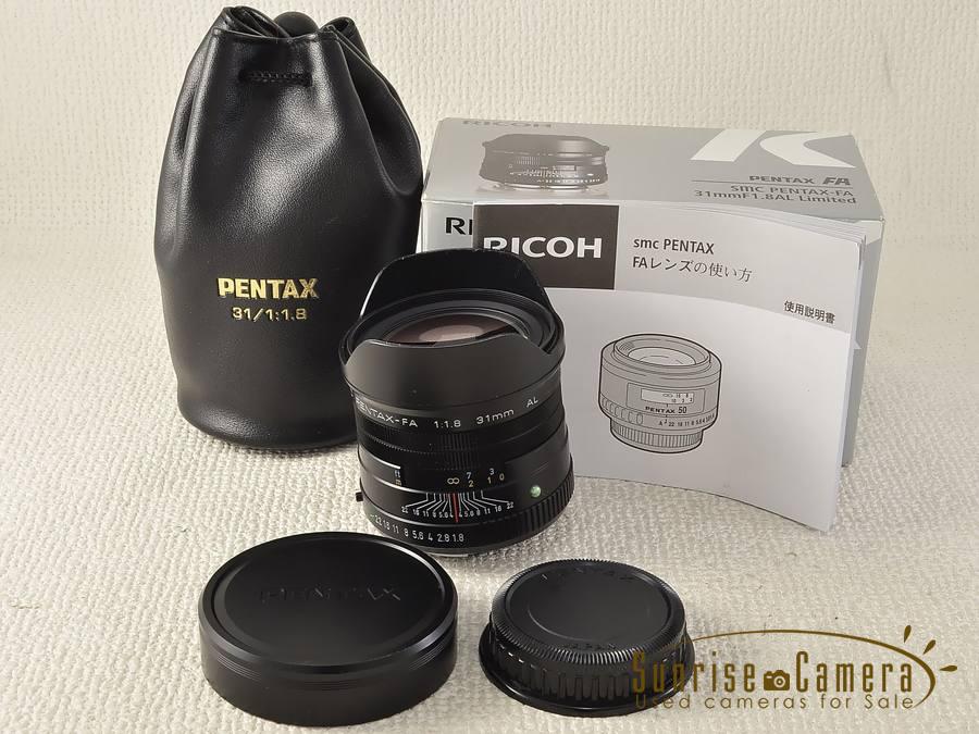 SMC PENTAX-FA 31mm F1.8 Limited