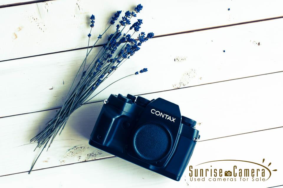 CONTAXのフィルムカメラ