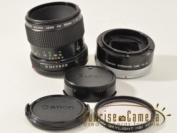 Canon New FD 50mm F3.5 Macro