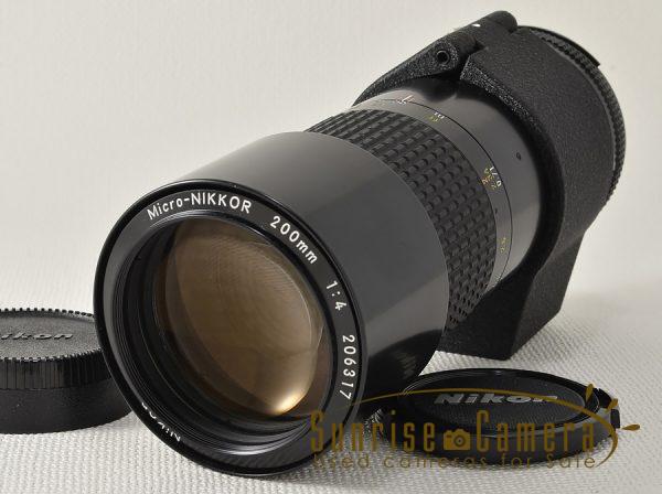 Ai Micro Nikkor 200mm F4S（IF)