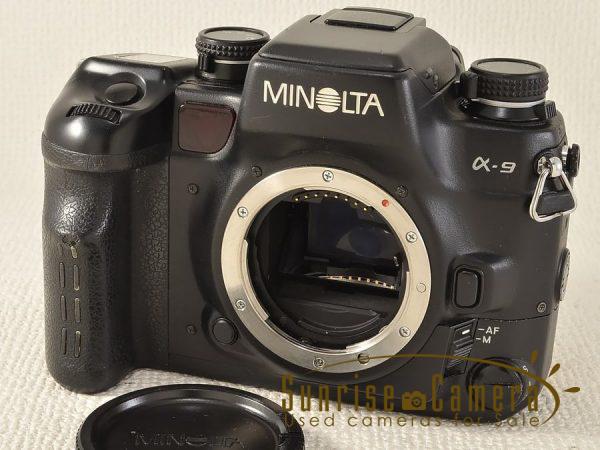シャッターと絞りの動作確認MINOLTA　α9　フィルムカメラ